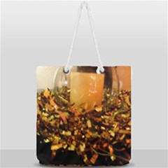 Christmas Tree  1 1 Full Print Rope Handle Tote (large) by bestdesignintheworld