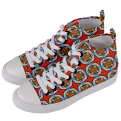 Ascain Women s Mid-top Canvas Sneakers by deformigo