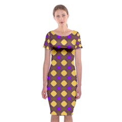 Mezzana Classic Short Sleeve Midi Dress by deformigo