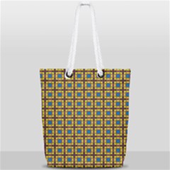 Montezuma Full Print Rope Handle Tote (small) by deformigo
