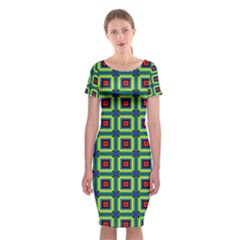Thinis Classic Short Sleeve Midi Dress by deformigo