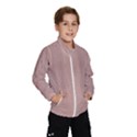 Pink Alligator Print Kids  Windbreaker View1