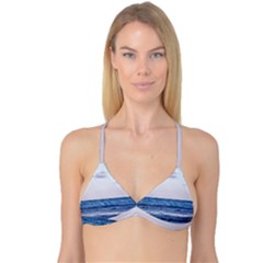 Pink Ocean Hues Reversible Tri Bikini Top by TheLazyPineapple