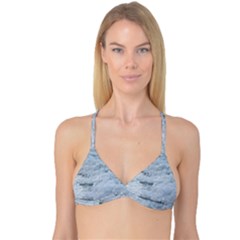 Ocean Waves Reversible Tri Bikini Top by TheLazyPineapple