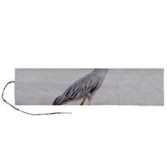 Beach Heron Bird Roll Up Canvas Pencil Holder (l) by TheLazyPineapple