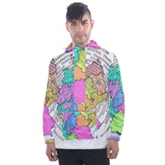 Digitization Transformation Germany Men s Front Pocket Pullover Windbreaker by Vaneshart