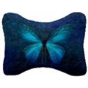 Animal Butterfly Insect Velour Seat Head Rest Cushion View1