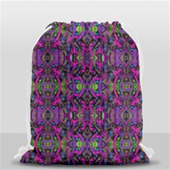 Abstract-s-3 Drawstring Bag (small) by ArtworkByPatrick