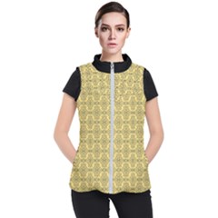 Timeless - Black & Mellow Yellow Women s Puffer Vest by FashionBoulevard