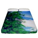 Drawing of A Summer Day Fitted Sheet (King Size) View1