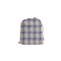 Doily Only Pattern Blue Drawstring Pouch (XS) View1
