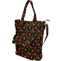 Fiola Pattern Brown Shoulder Tote Bag by snowwhitegirl