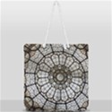 Pattern Abstract Structure Art Full Print Rope Handle Tote (Large) View2