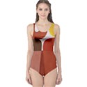 Sophie Taeuber Arp, Composition à Motifs D arceaux Ou Composition Horizontale Verticale One Piece Swimsuit View1