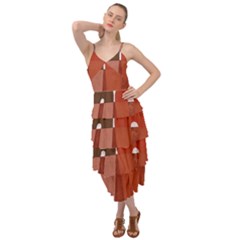 Sophie Taeuber Arp, Composition À Motifs D arceaux Ou Composition Horizontale Verticale Layered Bottom Dress by Sobalvarro