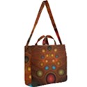 Fractal Fantasy Design Swirl Square Shoulder Tote Bag View2