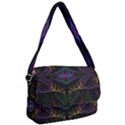 Fractal Abstract Background Pattern Art Courier Bag View1