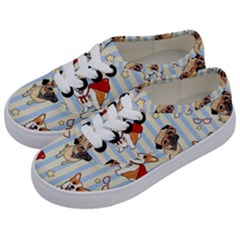 Pattern Dog Kids  Classic Low Top Sneakers by Nexatart