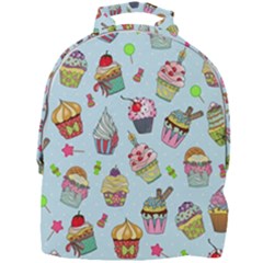 Cupcake Doodle Pattern Mini Full Print Backpack by Sobalvarro
