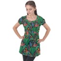 14 Puff Sleeve Tunic Top View1