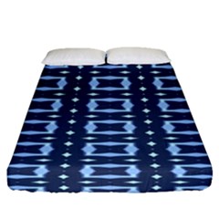 Digital Boxes Fitted Sheet (queen Size) by Sparkle