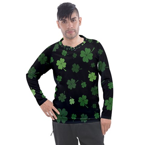 St Patricks Day Men s Pique Long Sleeve Tee by Valentinaart