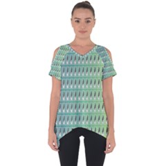 Polka Dots Cut Out Side Drop Tee by Sparkle