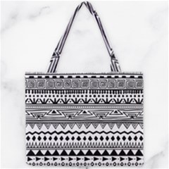 Boho Style Pattern Mini Tote Bag by Wegoenart