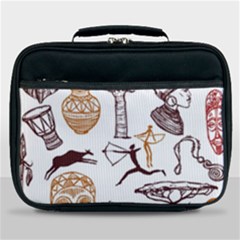Africa Doodle Set Lunch Bag by Wegoenart