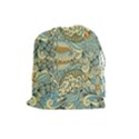 Light Colors Ethnic Decorative Pattern Batik Drawstring Pouch (Large) View1
