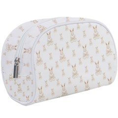 Happy Easter Motif Print Pattern Makeup Case (large) by dflcprintsclothing