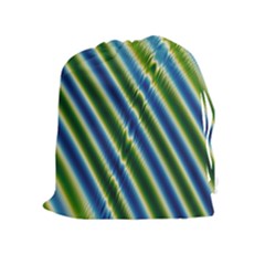 Blueglow Drawstring Pouch (xl) by Sparkle