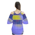 Blue Strips Flutter Tees View2
