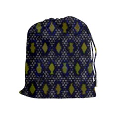 Color Abstract Cartoon Drawstring Pouch (xl) by Sparkle