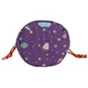Space Travels Seamless Pattern Vector Cartoon Drawstring Bucket Bag View3