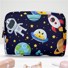 Space Seamless Pattern Make Up Pouch (medium) by Vaneshart