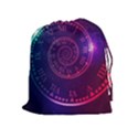 Time Machine Drawstring Pouch (XL) View1