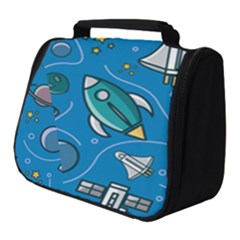 About Space Seamless Pattern Full Print Travel Pouch (small) by Vaneshart
