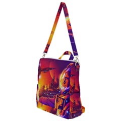 Far Future Human Colonization Crossbody Backpack by Vaneshart
