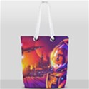 Far Future Human Colonization Full Print Rope Handle Tote (Small) View2