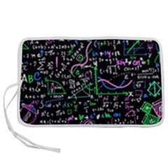Math Linear Mathematics Education Circle Background Pen Storage Case (m) by Vaneshart