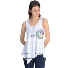 Ipaused2 Sleeveless Tunic by ChezDeesTees