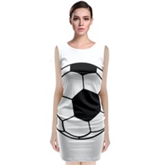 Soccer Lovers Gift Classic Sleeveless Midi Dress by ChezDeesTees
