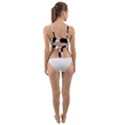 Soccer Lovers Gift Wrap Around Bikini Top View2
