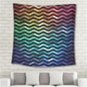 Digital Waves Square Tapestry (Large) View2