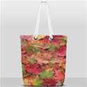 Spring Leafs Full Print Rope Handle Tote (Small) View2