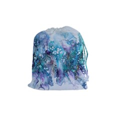 Sea Anemone  Drawstring Pouch (medium) by CKArtCreations