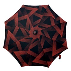 Stippled Seamless Pattern Abstract Hook Handle Umbrellas (large) by Vaneshart