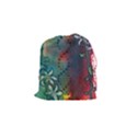 Flower Dna Drawstring Pouch (Small) View1