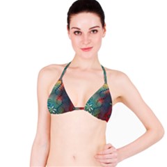 Flower Dna Bikini Top by RobLilly